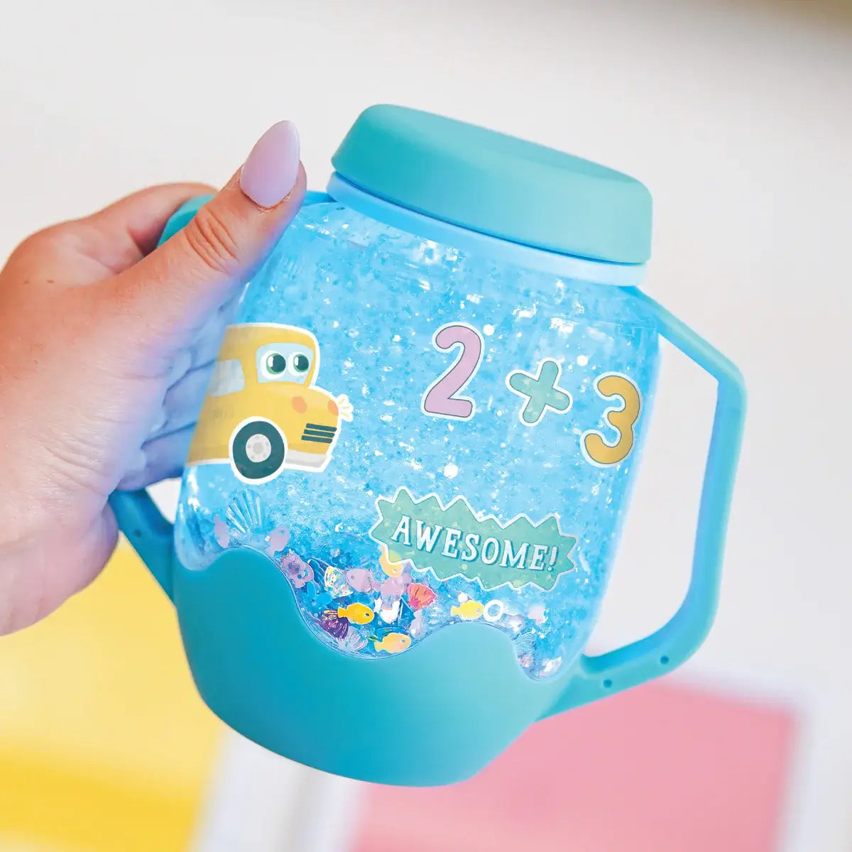 Glo Pals DIY Sensory Jar Gift Set - Blue - ABC