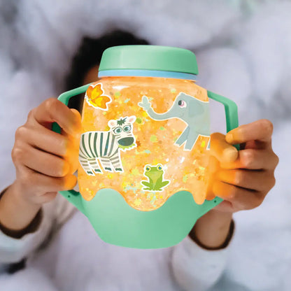 Glo Pals DIY Sensory Jar Gift Set - Green - Zoo