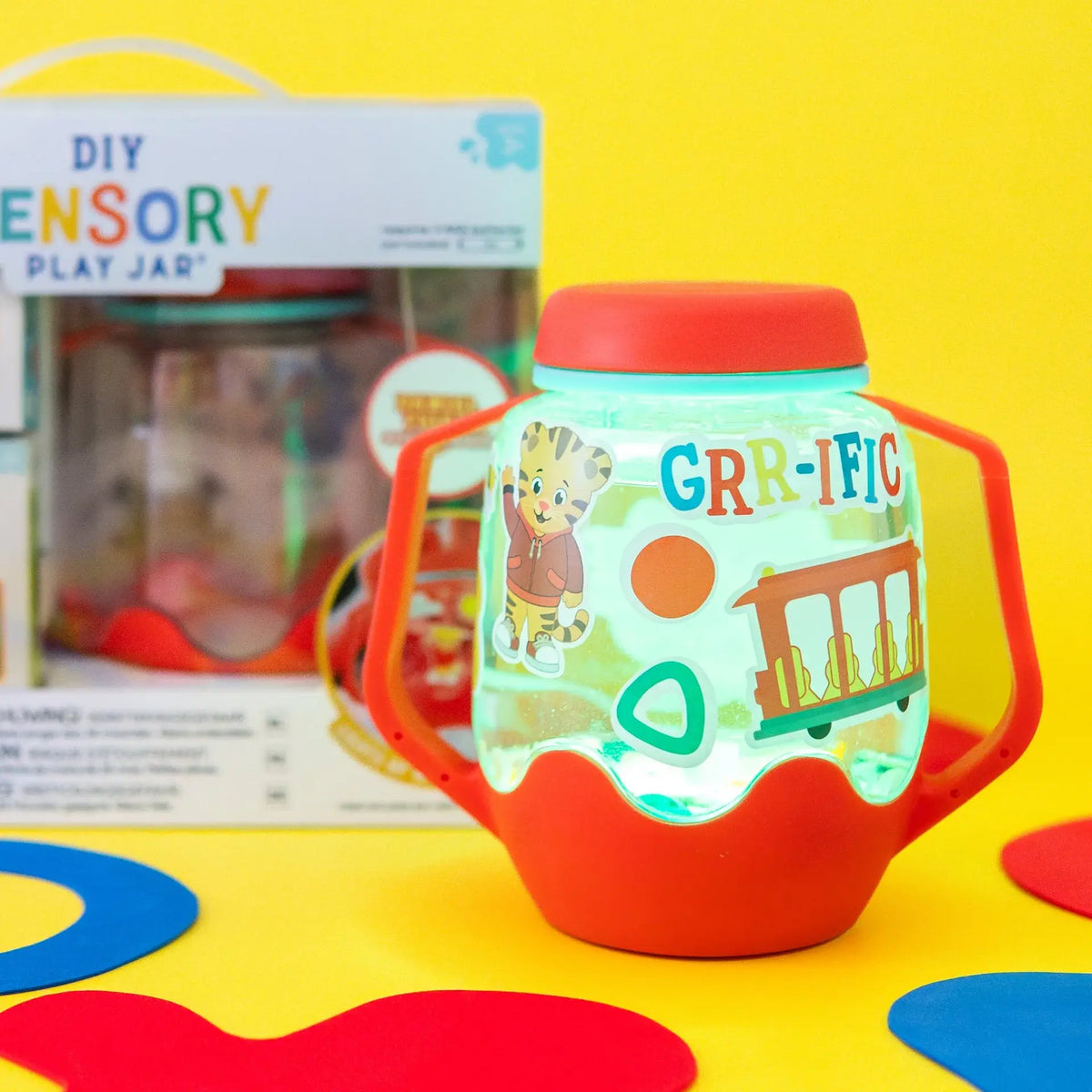 Glo Pals DIY Sensory Jar Gift Set - Daniel Tiger