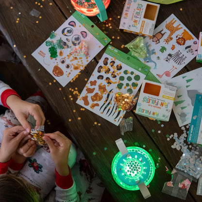 Glo Pals DIY Sensory Jar Gift Set - Green - Zoo