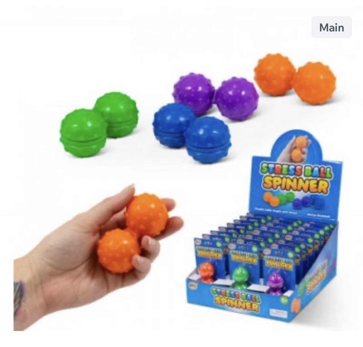 Stress Ball Spinner