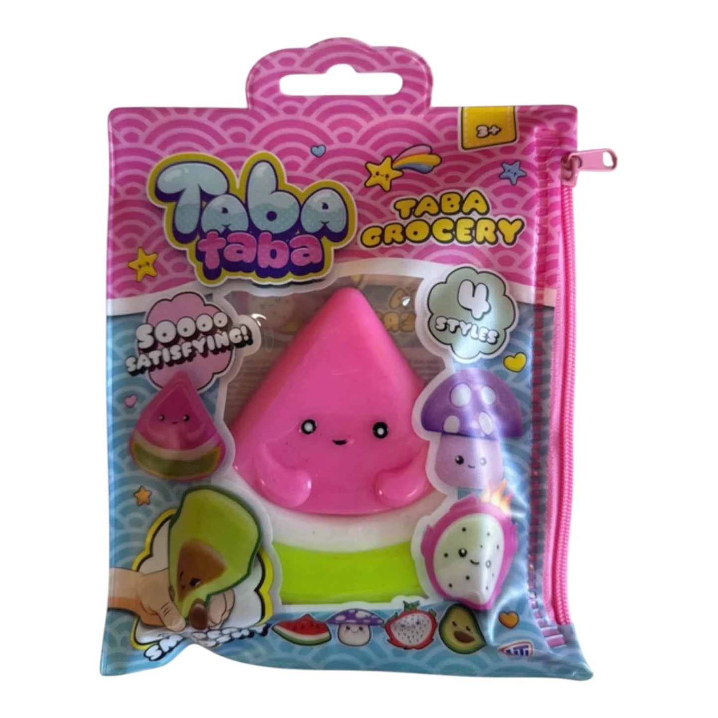 Taba Taba Grocery Squishy with Zip Bag