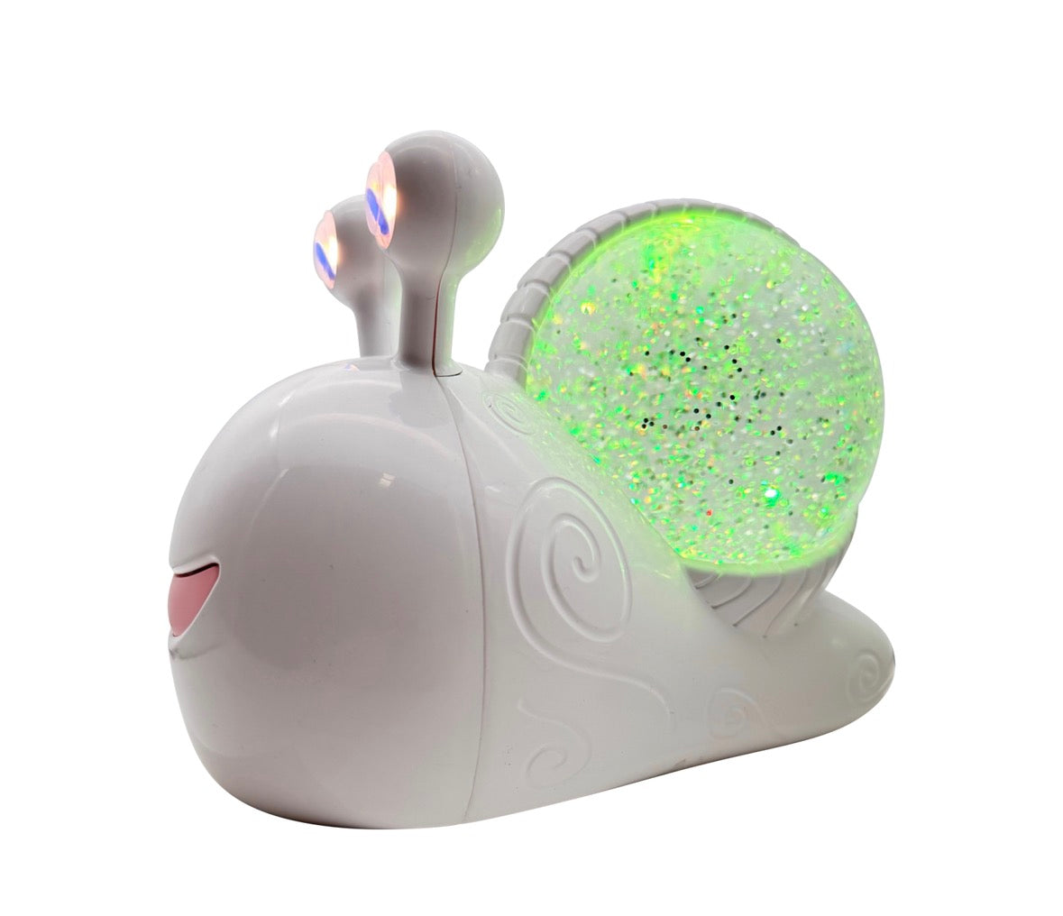 Light Up Snail Glitter Ball