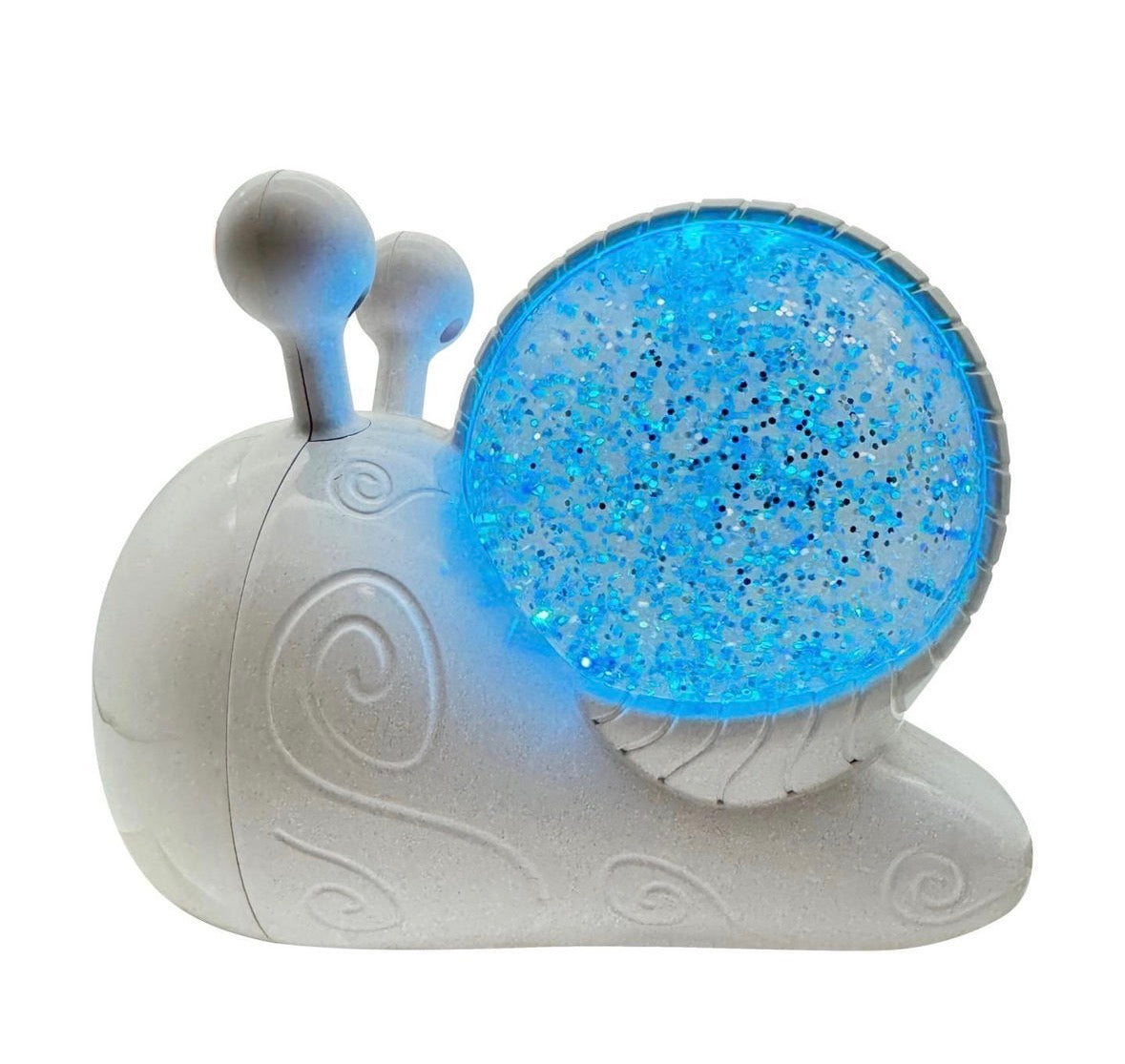 Light Up Snail Glitter Ball