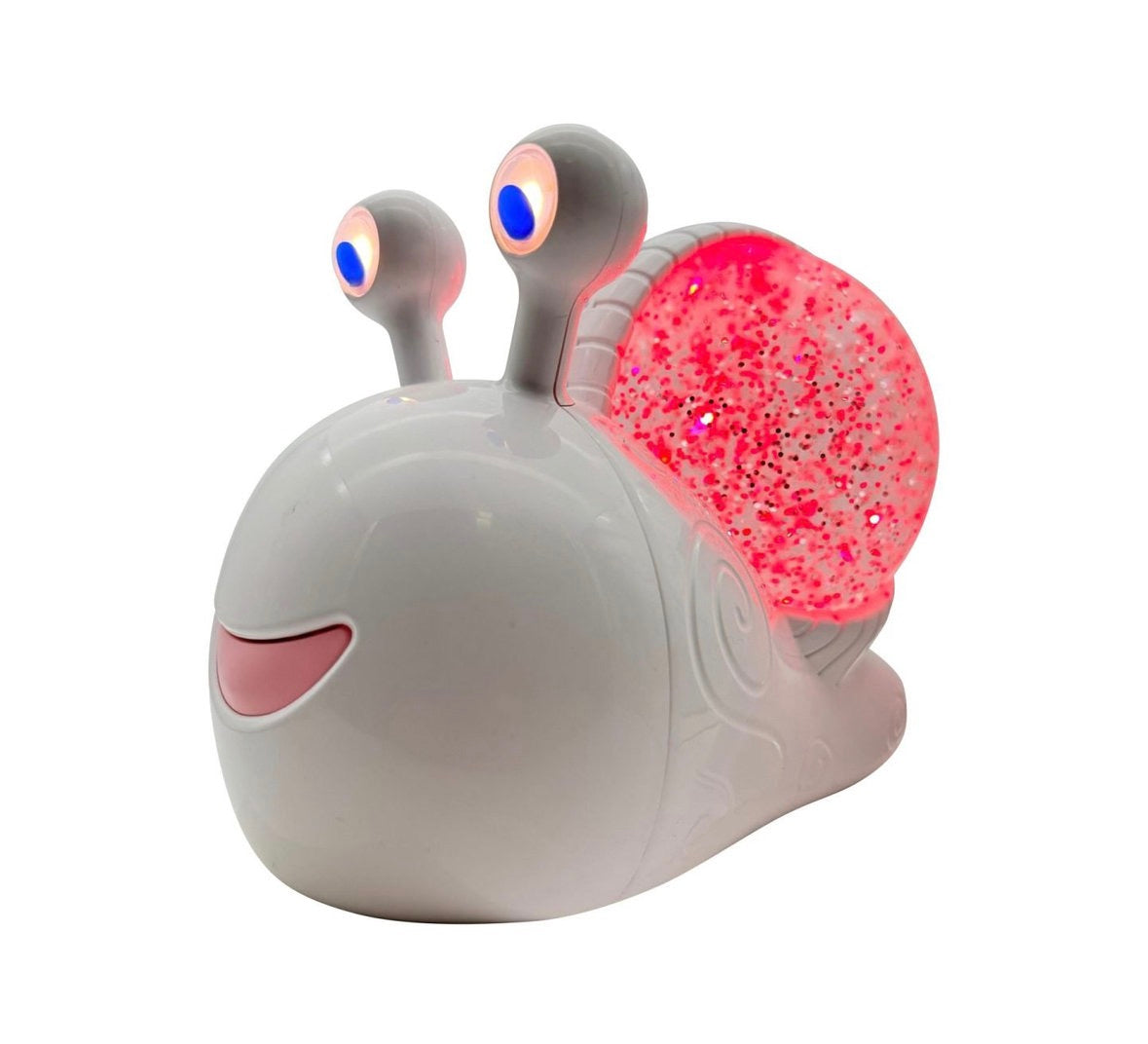 Light Up Snail Glitter Ball