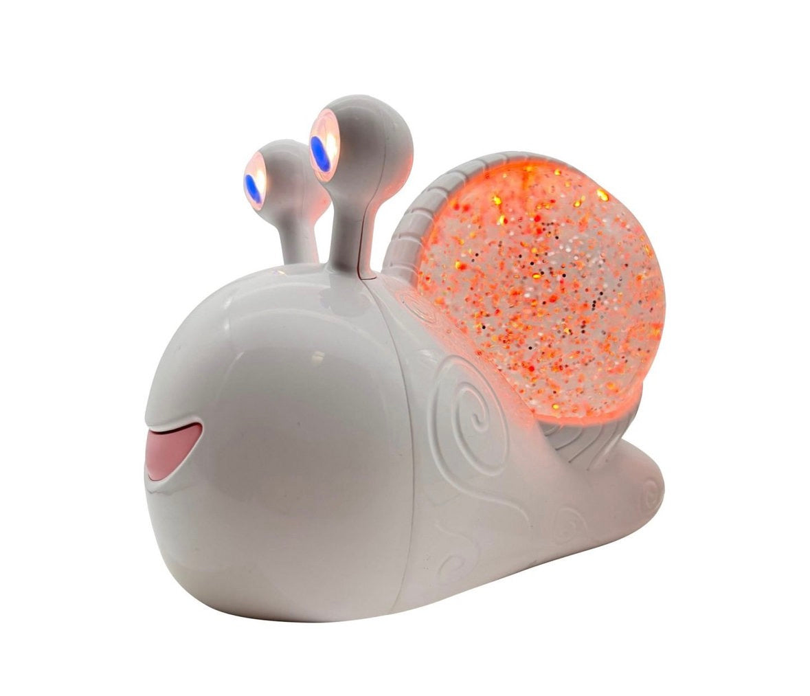 Light Up Snail Glitter Ball