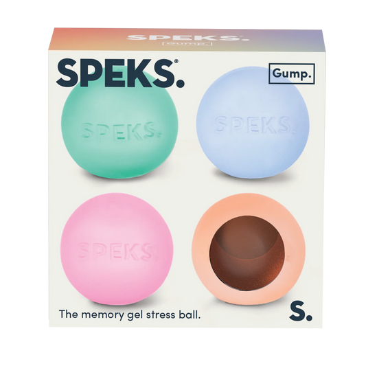 Speks Mini Gump 4 Pack - The Memory Gel Stress Ball