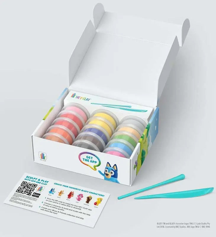 Hey Clay Bluey Set