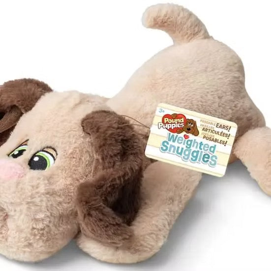 Weighted Snuggles Plush - Tan