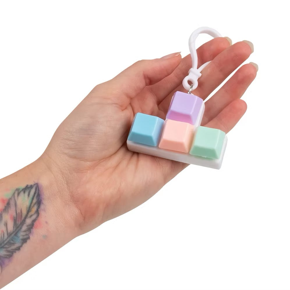 Fidget Keyboard Keychain