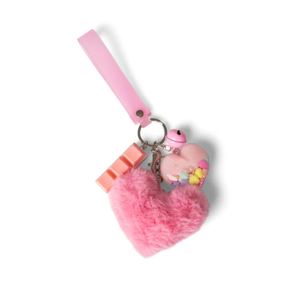 Fluffy fidget Keychains