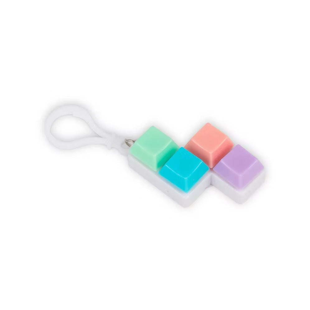 Fidget Keyboard Keychain