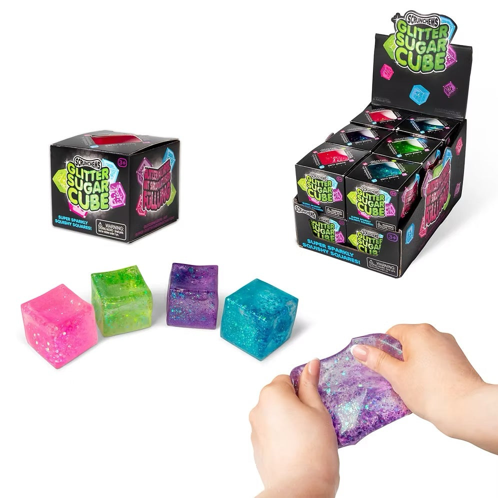 Scrunches Glitter Sugar Cube