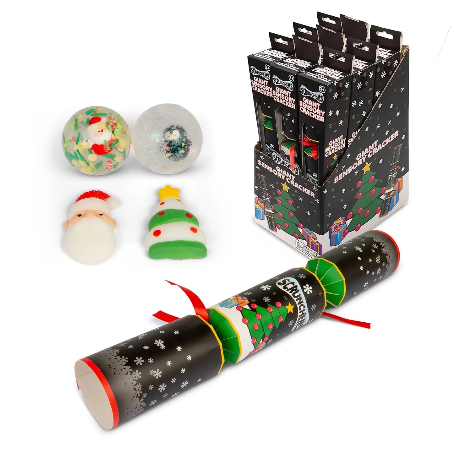 Scrunchems Sensory Christmas Cracker