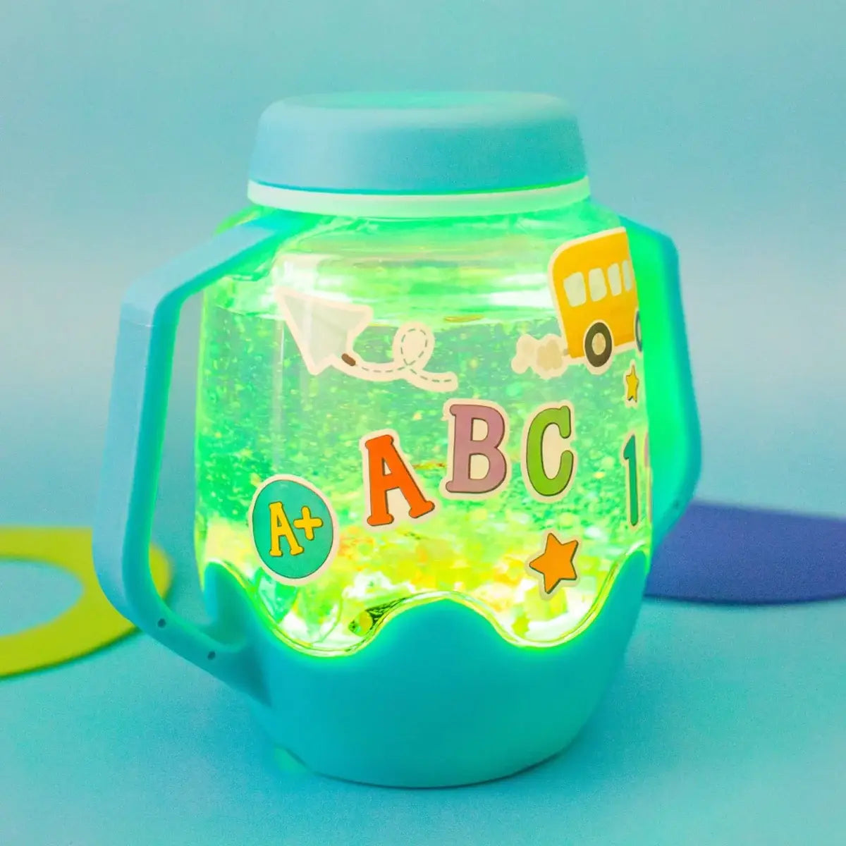 Glo Pals DIY Sensory Jar Gift Set - Blue - ABC