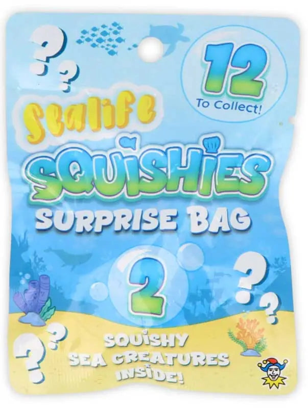 2 Pack Squishy Sea Life Surpise