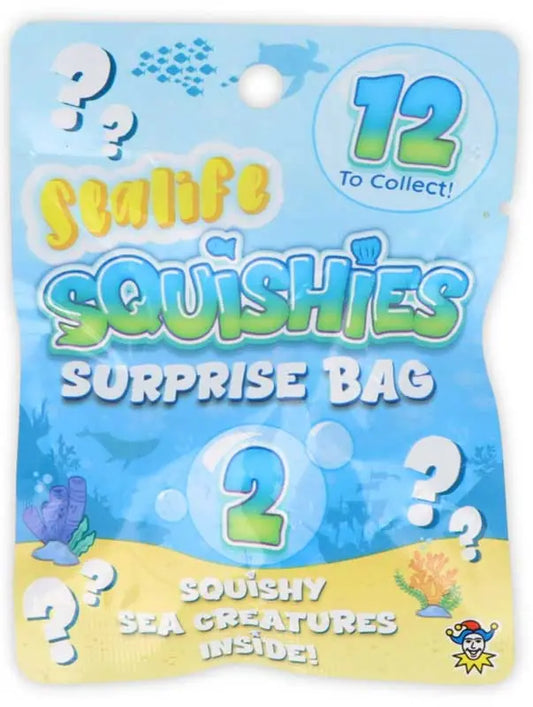 2 Pack Squishy Sea Life Surpise